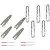 NnYuaUil Accessorio di ricambio for motosega elettrica a catena in acciaio mini da 4 pollici