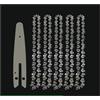 DORFEY Lama for motosega da 4/6/8 pollici for taglio di legno 1/4LP calibro 0,043 28/37/45DL Mini catene for motosega Catene elettriche di ricambio(Chain Guide Set5,8 inch)