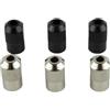 Septoolshop Set di 6 dadi per mandrino in lega di zinco M8 x 0,75 mm per trapano e utensili rotanti Collare filettato in metallo per prestazioni migliorate dell'utensile