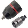 Uqezagpa 1/2-20UNF 1,5-13 mm Keyless Metallo Mandrino Adattatore Shank 1/4 Quadrato Adatto Rotary-Martello/Martello-Drill Shank Drill Bit Set Adattatore Metrico per Legno Driver Artigiano-Metallo