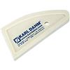 Karl Dahm Spatola per fughe, 8 x 4 cm, professionale, per spazi ristretti e fughe, spatola lisciante per giunti in silicone e acrilico - 10578