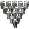 WYQXTY Mandrini di Precisione, Mandrini portautensili AAA Precision ER11-ER25 for tornio CNC, diverse dimensioni(ER16-3mm)