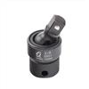 Sunex 3301, attacco da 3/8, giunto a percussione universale, acciaio legato Cr-Mo, acciaio Cr-Mo, design angolare a raggio, flessibile, conforme agli standard ANSI, nero