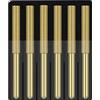 Reheyre 6Pcs multiuso motosega affilatrice Super Grinding Performance Finemente Lucidato Forte Stabilità Grinding Stone File per intaglio in pietra - Golden 1