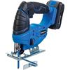 Silverline 947242 - Puzzle da 18 V, 1 batteria agli ioni di litio da 2,0 Ah, 240 V, colore: blu