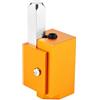 Cloimei Scalpello per angoli professionale ad angolo retto Strumento di alta precisione per la lavorazione del legno con taglio rapido Auto-allineamento per rientranze per serrature (Oro)