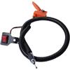 LIWaaGe Adatto for 44-5 40-5 Clacson a doppio punzone Interruttore semplice Accessori Interruttore acceleratore motore olio