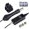 CCZRD Pistola Termica Da 750 W Con Display Digitale, Stazione Di Saldatura For Micro Rilavorazione, Ad Aria Calda For Strumento Riparazione Della, Asciugacapelli Riscaldamento rapido(8858 KIT5)