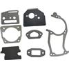 LIWaaGe Adatto for 45 52 45cc 52cc 58cc 4500 5200 5800 Guarnizione cilindro motosega Carburatore Guarnizione marmitta carter
