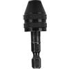 NDNCZDHC Cacciavite elettrico con adattatore per mandrino autoserrante con codolo esagonale da 6,5 mm con struttura a pinza a tre griffe per utensili pneumatici elettrici e (NDNCZDHC8q9fi6B-02)