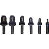 SPIN F6000 Set di punte per trapano per svasatura con punte da 1/4 '' 3/8'' 1/2'' 5/8'' 3/4 e 7/8