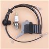 SRNPTBZIT Candela del modulo bobina di accensione della motosega adatta for 2500 25CC G2500
