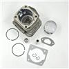 DORFEY Pistone a cilindro singolo e doppio da 43 mm, 45 mm e 45,2 mm for motoseghe a gas cinesi da 4500, 5200, 5800, 45 cc, 52 cc, 58 cc, attrezzi da giardino.(5800 45.2mm Double)