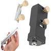 Generic Jig per punte da trapano, localizzatore angolare compatto, ausilio per la maschiatura del profilo in alluminio | Strumento di foratura per metalli pesanti, guida per trapano con profilo in alluminio