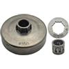 GTWSQQ Kit cuscinetto gabbia ad aghi for pignone tamburo frizione 3/8 -7T for motosega Partner 350 351