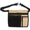 baginbaginbag Grembiule da giardino con tasche multiple in tessuto Oxford regolabile per attrezzi da giardinaggio per lavori in giardino, cachi e nero, casual