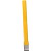 Artibetter Scalpello Scalpello Piatto Giallo in Acciaio per Muratore Testa Affilata Efficienti per Massoneria e Lavori di Intaglio