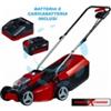 Einhell rasaerba a batteria 18v 3ah taglio cm.30 (ge-cm 18/30 li)
