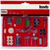 Einhell set 105 mini accessori per minitrapano tc-mg135 e