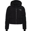 Superdry Hooded Boxy Puffer Jacket Giacca, Nero, 48 Donna