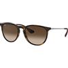 Ray-Ban 0RB4171 Occhiali, Matte Black Rubber Dark Ruthenium/Grey, 54 Uomo, Matte Black Rubber Dark Ruthenium/Grey, 54