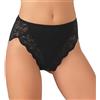 JADEA Slip Donna 6 Pezzi Cotone BIELASTICO Art. 530 (Nero, 6)