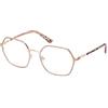 GUESS GU2912, Occhiali Donna, shiny rose gold, 53