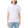 Lacoste Cotone T-Shirt da Uomo Blanc M