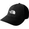 The North Face 66 - Berretto da baseball classico riciclato, TNF Nero/Bianco TNF, taglia unica