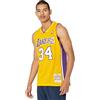 Mitchell & Ness Mitchell&Ness canotta NBA Swingman Lakers 99 Shaquille O neal Giallo/M