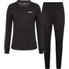 Rukka Mark Active Set di Biancheria Intima Funzionale, Nero, M