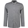 Lacoste Uomo Camicia a Quadri con Taschino sul Petto, Blu, L