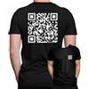 Generic QR Code Shirt/Hoodie/Felpa - F*** Y** Stile sfacciato con messaggio: mostra con umorismo, Uomini Nero, 3XL