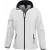 Result Core Ladies Printable Softshell Giacca, Bianco (WHI/Blk), L Donna