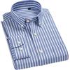 Vsadsau Camicia da uomo in cotone a maniche lunghe con tasca singola toppa vestibilità regolare Camicie da abito abbottonate