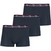 Fila Boxer da uomo in cotone, mutandine da uomo, ipoallergeniche e elasticizzate, confezione da 3, Blu marino, XL