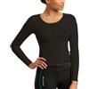 MARENA FV2L: CORPETTO LIPOSUZIONE SCHIENA - BRACCIA - ADDOME E MANICA LUNGA - Nero, XL