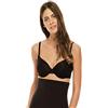 Lovable Absolute Lift Reggiseno con Ferretto, Leggermente Imbottito, Avvolgente ad Alto Sostegno, Donna, Nero (Black 004), 4-B/36 B