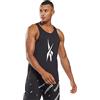 Reebok Canotta Uomo Graphic Series Vector Nero