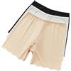 Generic 3 Pezzi Da Donna In Seta Ghiacciata Sottogonna Pantaloncini Lisci Anti-sfregamento Coscia Boxer Boyshort Mutandine For Sotto Abiti E Gonne(L)