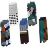 ORFOFE 5 Paia di Calze Dita Separate Uomo in Cotone Stile Giapponese Due Dita, Comode e Facili da Indossare, per Uso Quotidiano Stagione Calda