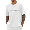EODJXIO T-Shirt Uomo Maniche Lunghe Maglietta Addio al Celibato Maglie Cotone Manica Corta Canotte Sportive Camicie Jeans Slim Fit Vintage Anni 90 Basket