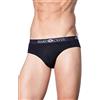 marcLuis - Slip Realizzato in Morbido e Avvolgente Cotone bielastico, Confezione da 6 Pezzi, Colore: Blu, Taglia XXL