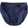 Generic Slip Da Uomo 100% Seta Di Gelso Sottili Traspiranti Morbidi For Ragazzi E Studenti A Vita Media Sportivi(Blue,XL)