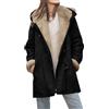 Generico cappotto donna curvy invernale Piumino Donna Invernale Lungo Cappotto Parka Curvy Giubbotto Imbottito Giacca Termica Trench Corto Cappotti giacche da neve