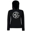 La Maglieria Felpa con Cappuccio di Gemitaiz Logo Rapper GMTZ Unisex Uomo Donna Bambino Alta qualità! (Nero, L)