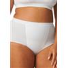 Sloggi 4 Slip Control Maxi Alto Contenitivo Cotone Nero Tg. 8/52