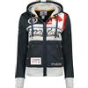 Canadian Peak Face Lady - Felpa Donna Cappuccio E Tasche - Felpa Donna Con Manica Lunga Calda - Abito Ideale Donne In Tutte Stagioni Autunno Inverno Primavera (Marino L-taglia 3)