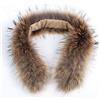 ELEAR® Genuine Collo di Pelliccia Donne Donne Spessa Pelliccia del Procione Sciarpa/Scialle / Involucro del Collo per Il Cappotto
