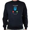 Settantallora - Felpa Girocollo J3348 Il Crossfit Mi Sta chiamando e Devo Andare Taglia M